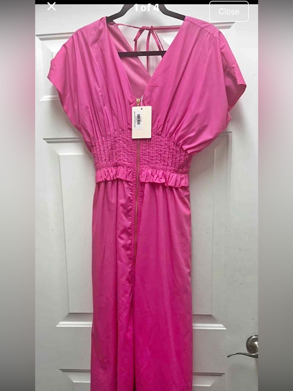 Red Dress Boutique Hot Pink Zip-Front dress